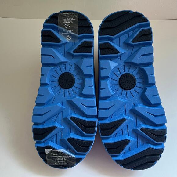 Ugg Neumel Weather Hybrid Boots Men's Size 8 in Chestnut Big Sky Blue Unisex NWT - Picture 10 of 13